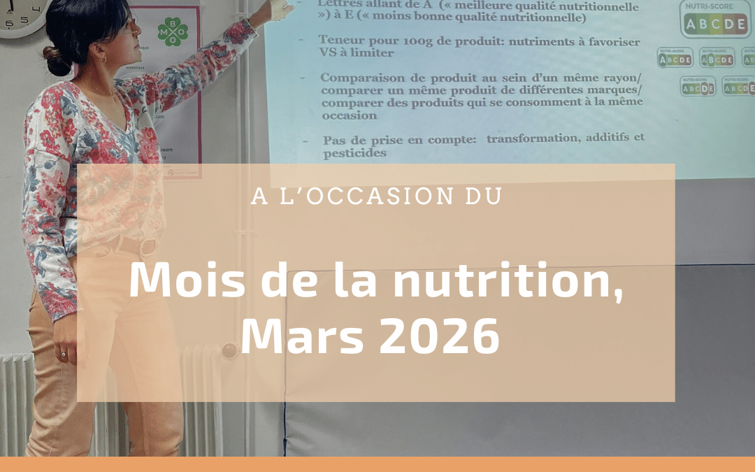 🚀 Mars 2026 : le mois de la nutrition !